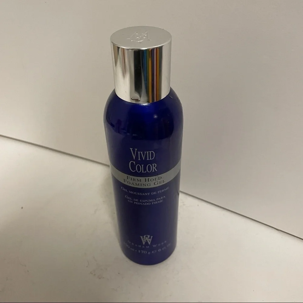 Graham Webb Vivid Color Firm Hold Foaming Gel HTF